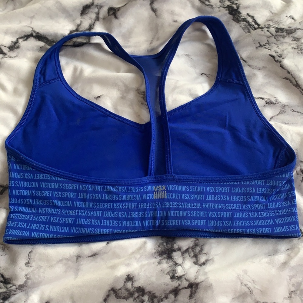 Victoria’s Secret VSX Sport blue medium sports bra - Picture 2 of 3